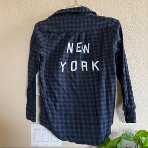 Brandy Melville "New York" Flannel